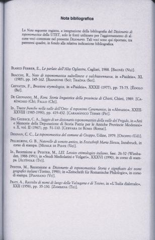 DIZIONARIO DEI NOMI GEOGRAFICI ITALIAN - Foto 4