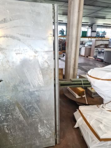 porta zincata per garage usata - Foto 5