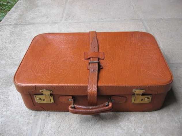 VALIGIA CON BORSA ABBINATA IN PELLE VINTAGE - Foto 6