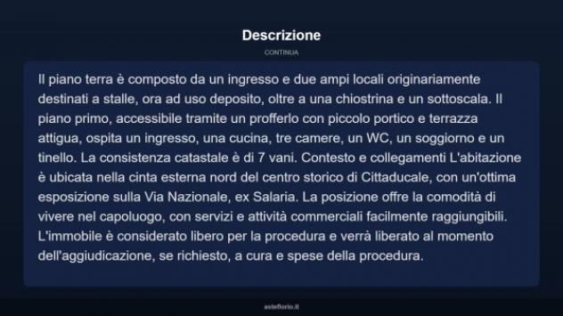 Immobile in asta di 238 m² con più di 5 locali in vendita a Cittaducale - Foto 8