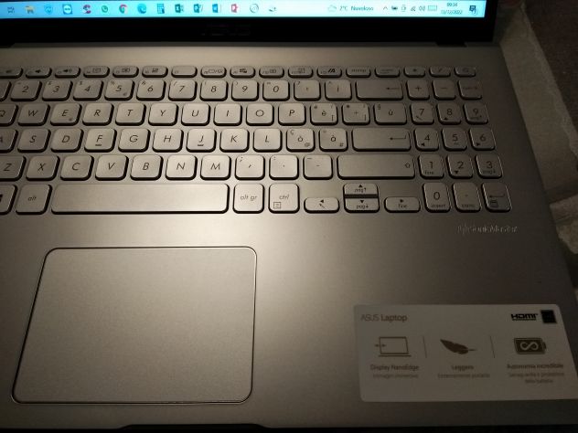ASUS Notebook X509MA - 15.6" HD Intel N4020 RAM 8GGB SSD 256 GB - NUOVO - - Foto 8