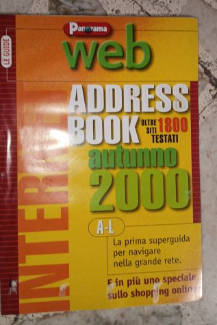 Adress Book Autunno 2000 Vintage AL