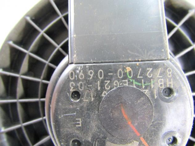 872700-0690 MOTORINO VENTOLA VENTILAZIONE ABITACOLO MAZDA 2 1.3 G 55KW 5M 5P (2009) RICAMBIO USATO HB111EG21-03 - Foto 2