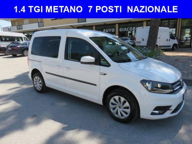 VOLKSWAGEN Caddy 1.4 TGI Trendline 7 posti rif. 24000214