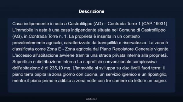 Immobile in asta di 235 m² con più di 5 locali in vendita a Castrofilippo - Foto 4