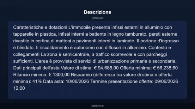Immobile in asta di 75 m² in vendita a Fiano Romano - Foto 12