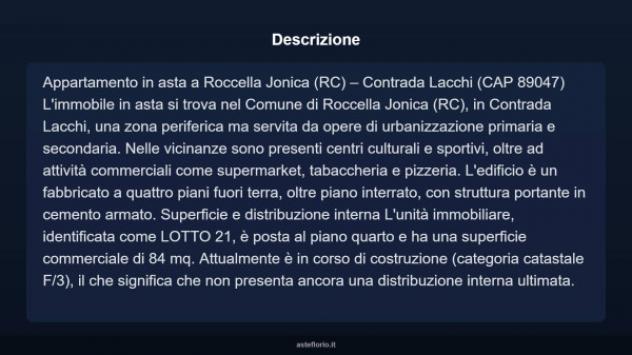 Immobile in asta di 84 m² in vendita a Roccella Ionica - Foto 4