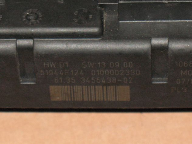 51944F124 FUSIBILIERA MINI R56 3455438-02 345543802 3455438 0100002330 - Foto 3