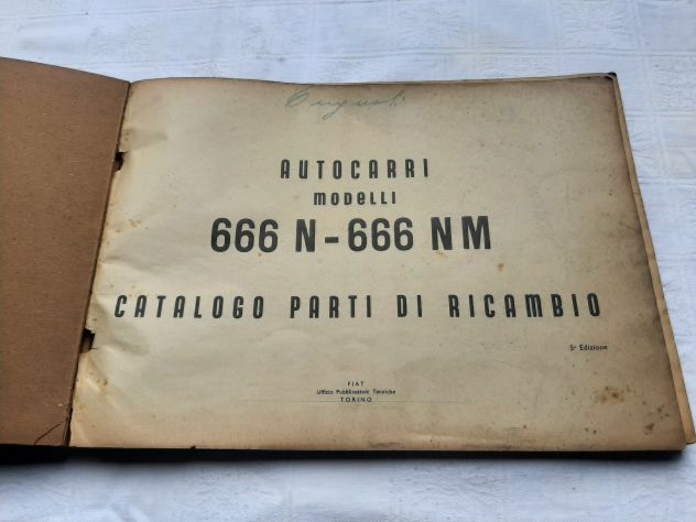 FIAT AUTOCARRI 666N/666NM ANNO 1946 ORIGINALE - Foto 2