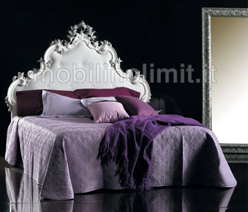 Testata con Intagli per Letto Matrimoniale - Nuovo