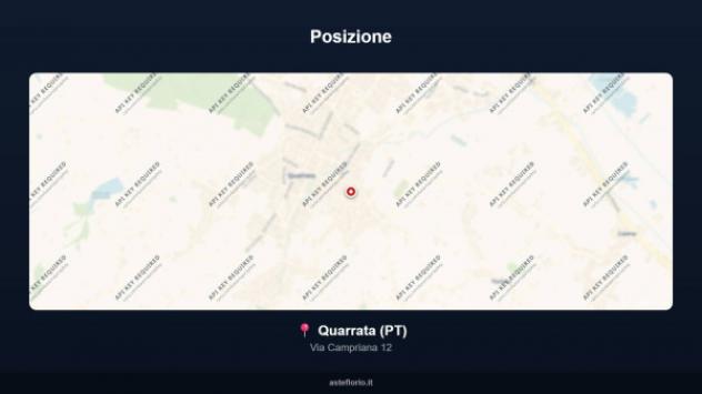 Immobile in asta di 103 m² con più di 5 locali in vendita a Quarrata - Foto 2