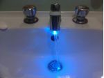 FILTRO PER RUBINETTO E FONTANA CON SENSORE LUMINOSO DI TEMPERATURA