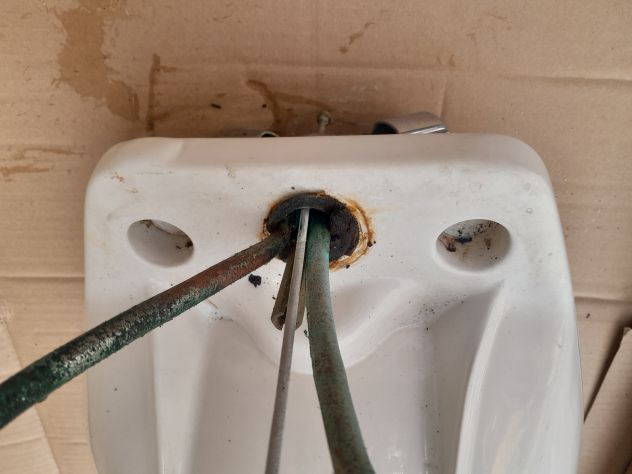 Bidet completo con miscelatore e scarico con predisposizione rubinetti laterali - Foto 7