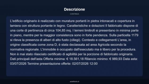 Immobile in asta di 95 m² in vendita a Simbario - Foto 11