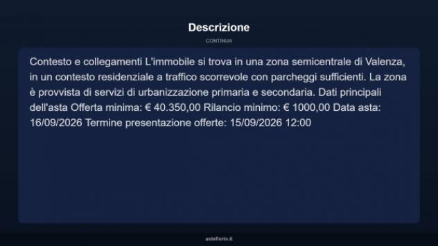 Immobile in asta di 82 m² in vendita a Valenza - Foto 17
