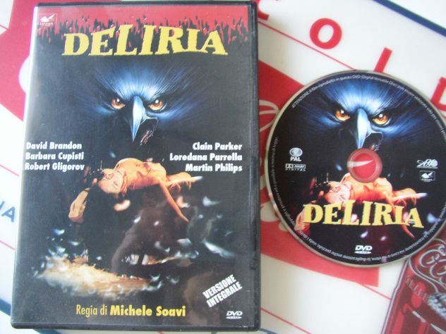 dvd horror deliria michele soavi edizione alan young