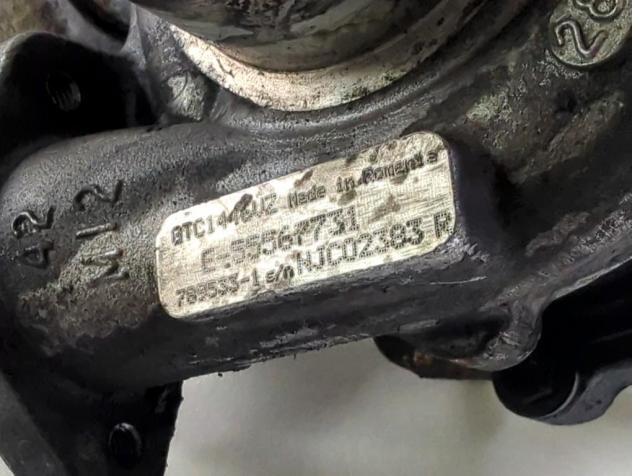55567731 TURBINA TURBOCOMPRESSORE OPEL MERIVA B 1.7 D 81KW 6M 5P (2011) RICAMBIO USATO - Foto 5