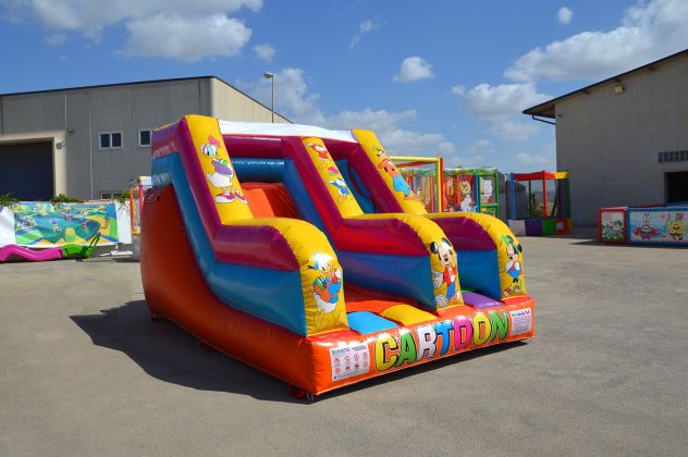 Gioco gonfiabile scivolo per bambini per villaggi turistici - Foto 3