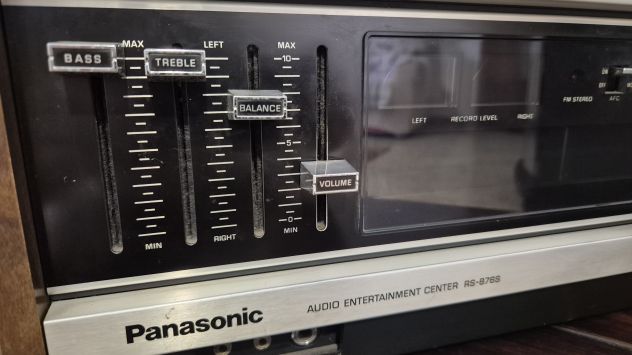 STEREO PANASONIC COMPATTO ANNI '70 NON FUNZIONANTE