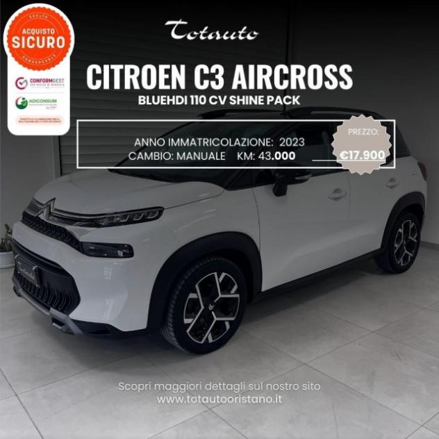 CITROEN C3 Aircross BlueHDi 110 S&S Shine Pack rif. 23745885