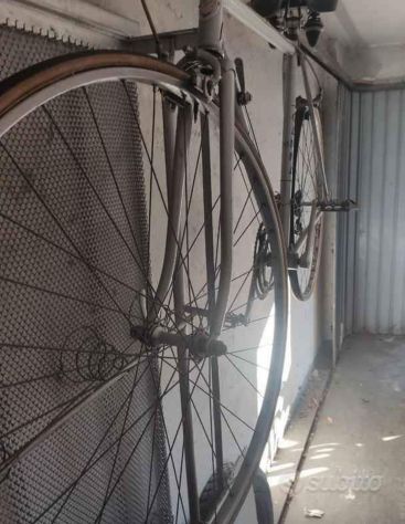 Bicicletta Ganna d'epoca collezionein alluminio - Foto 2