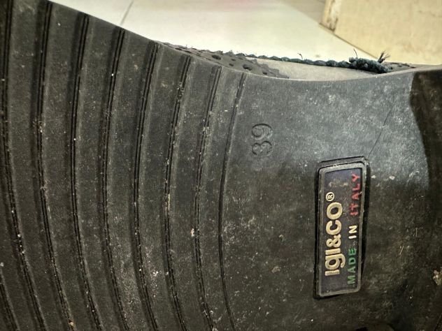 IGI&CO – Scarpe in pelle nera – Made in Italy - Foto 6