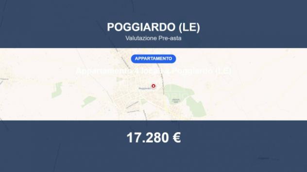 Immobile in asta di 60 m², box auto in vendita a Poggiardo
