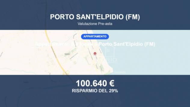 Immobile in asta di 128 m², box auto in vendita a Porto Sant'Elpidio