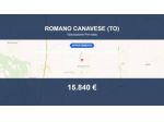 Immobile in asta di 149 m², box auto in vendita a Romano Canavese