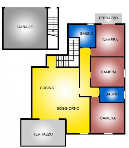Trilocale in vendita a Cornedo Vicentino - Foto 14