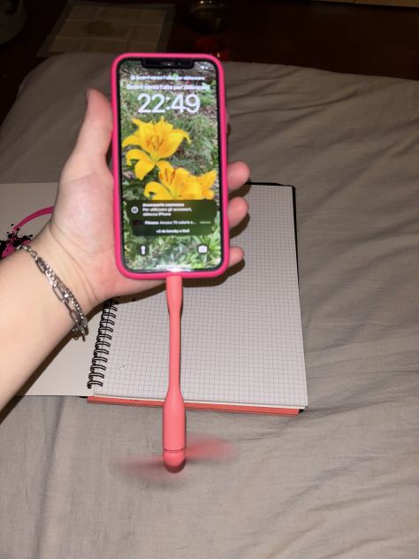 MINI VENTILATORE PORTATILE NUOVO PER IPHONE CON ATTACCO LIGHTNING,SENZA DIFETTI - Foto 10
