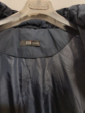 GIACCA LUNGA TRAPUNTATA DA DONNA XXL NERA ECO COLLECTION - Foto 4