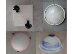 Applique plafoniere varie in vetro metallo o plastica