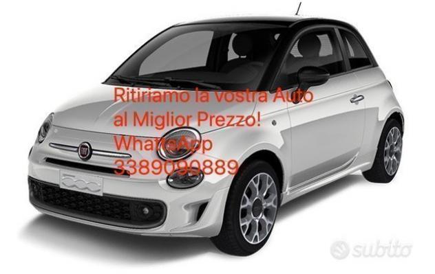 Compriamo  Auto Solo Targa visibile!
