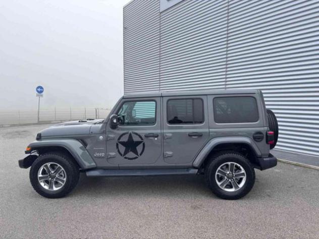 JEEP Wrangler Unlimited 2.2 Mjt II 4X4 4WD Sahara GANCIO TRAINO rif. 23820613 - Foto 8