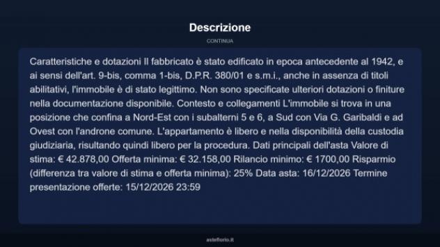 Immobile in asta di 59 m² in vendita a Civitella San Paolo - Foto 18