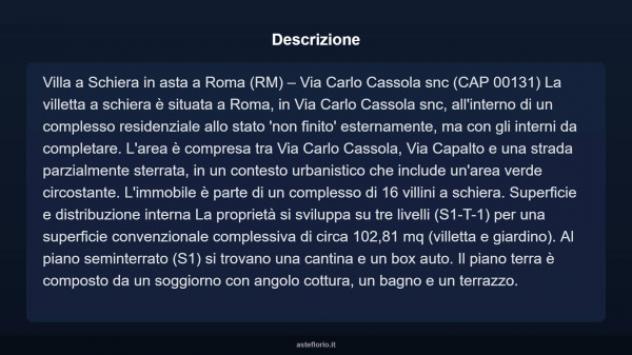Immobile in asta di 102 m², box auto in vendita a Roma - Foto 18