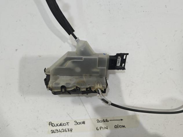 SERRATURA ANTERIORE DESTRA PEUGEOT 3008 GT Line 16942678 (17) - Foto 3