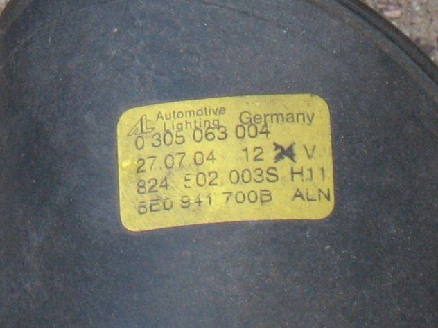 FARETTI FENDINEBBIA ANTERIORE DX SX AUDI A4 1.9 0305063004 0305063003 - Foto 2