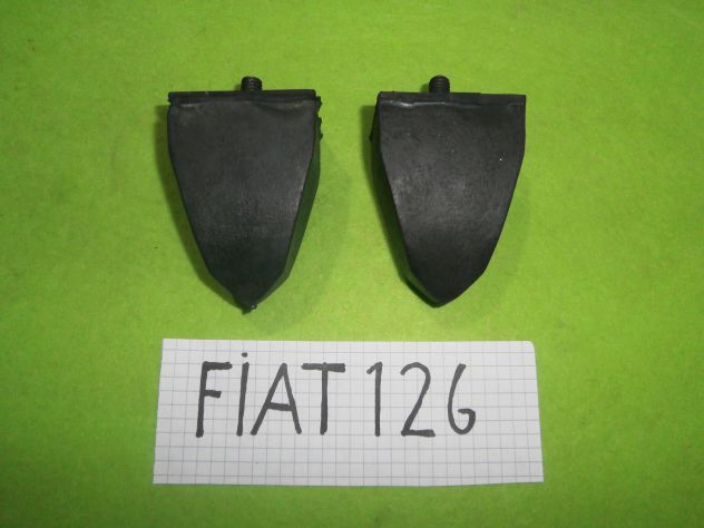 Tamponi paracolpo sospensione anteriore Fiat 126 1a serie personal Fsm "NUOVI" - Foto 5