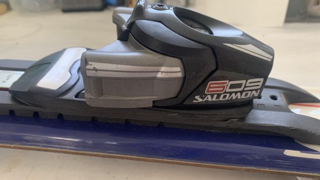 SCI SALOMON CROSSMAX 120 BAMBINO CON ATTACCHI - Foto 7