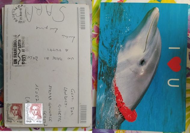 B79 - RARA CARTOLINA CON FRANCOBOLLO - Foto 2