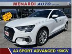 Audi A3 SPB 35 TFSI 150CV Sport Advanced PARI AL NUOVO