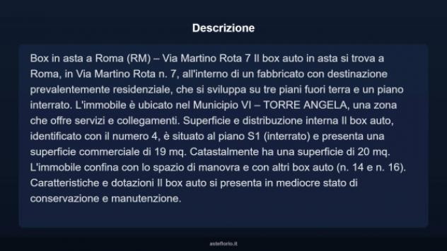 Immobile in asta di 19 m² in vendita a Roma - Foto 10