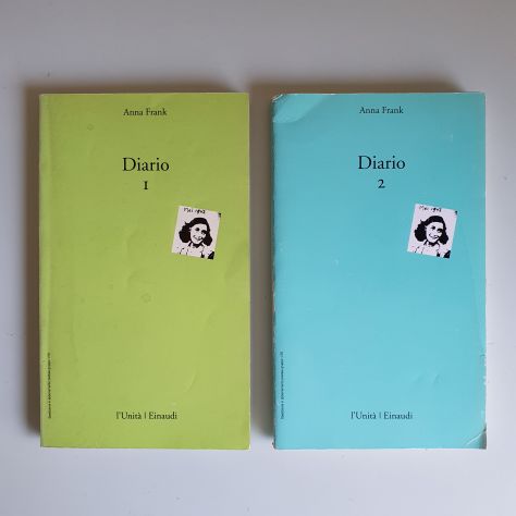 Diario di Anna Frank 1,2 - L'Unità, Einaudi - 1992 - TRACCIATA - Foto 6