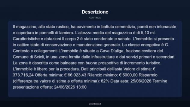Immobile in asta di 529 m² in vendita a Scicli - Foto 4
