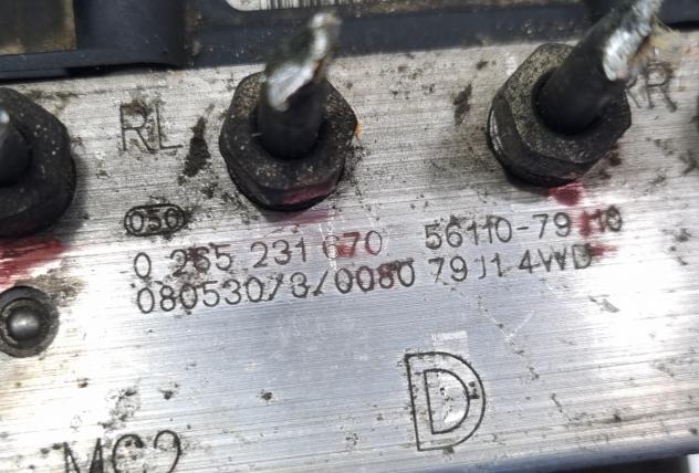 ABS FIAT Sedici 2° Serie 56110-79J10 D20AA Diesel 2000 (09) - Foto 12