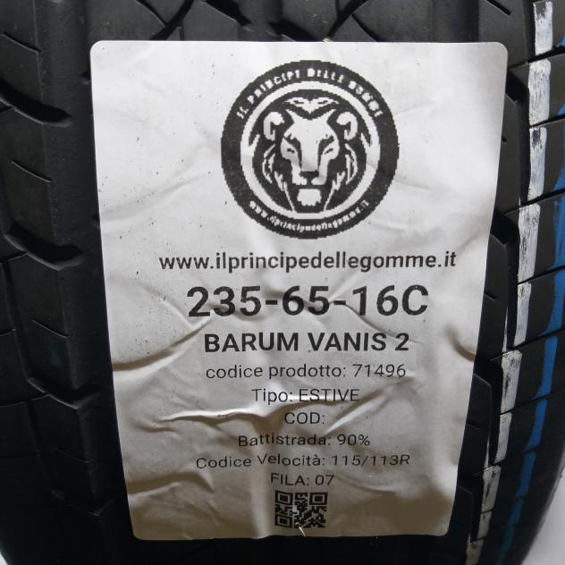 2 GOMME 235 65 17C BARUM A71496 - Foto 2
