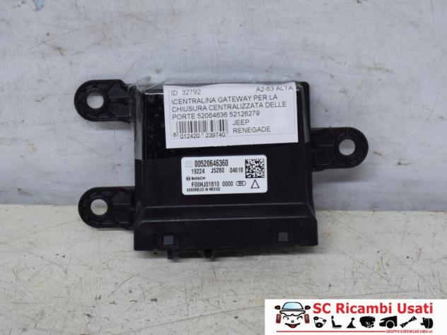 Centralina Gateway Jeep Renegade 52064636 - 32792 - Foto 3