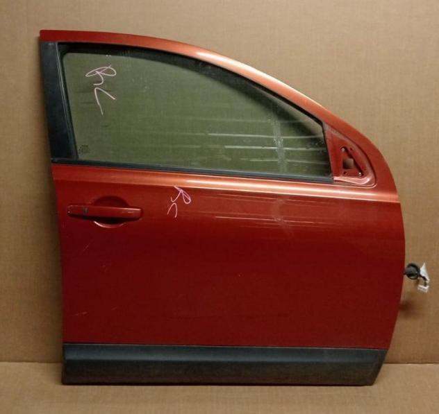 PORTA ANT. DX ARANCIO MET. C/A. e S 999-U1297257 Carrozzeria Lamierati esterni Porte Porta ant. dx. NISSAN - QASHQAI - 01-04-2010 - 01-01-2014, NIS